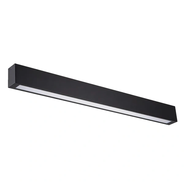 Lampa sufitowa Ibros 93 cm czarna LED 24W CCT IP44