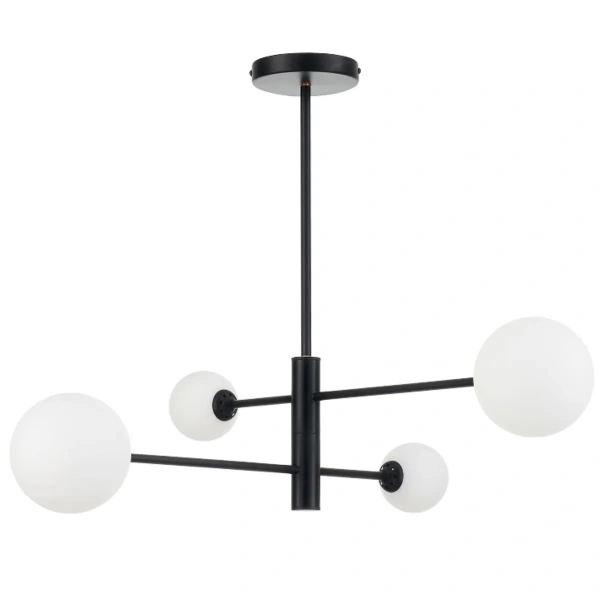 Lampa wisząca Dorado 4 czarna 4xG9