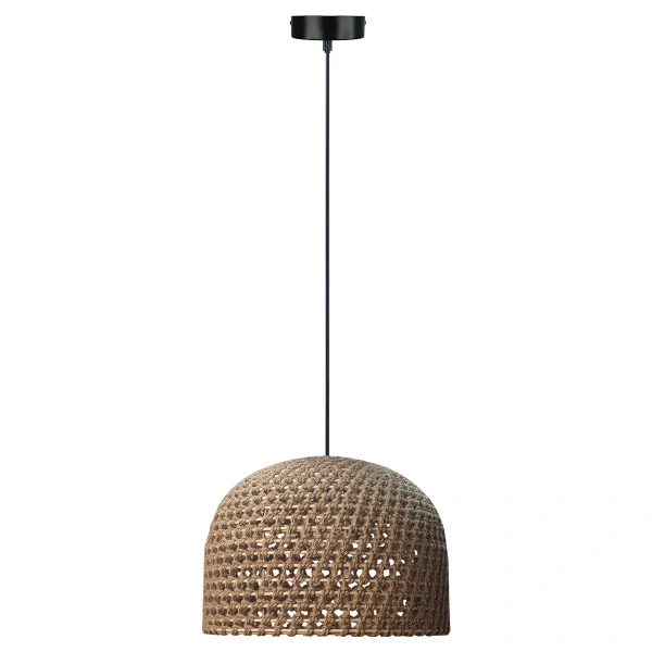 Lampa wisząca Kanso rattanowa 50 cm jasnobrązowa 1xE27
