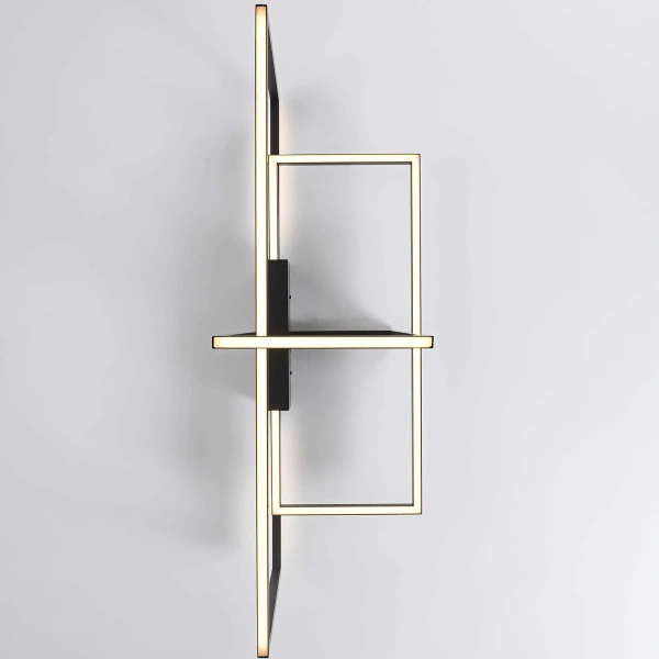 Lampa sufitowa Frame czarna LED 3000K