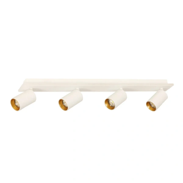 Plafon Parma 70 cm biały 4xGU10 + LED 20W CCT
