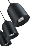 Lampa wisząca Nilo czarna 3xGU10