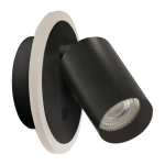 Spot sufitowy Parma 1 czarny 1xGU10 + LED 5W CCT