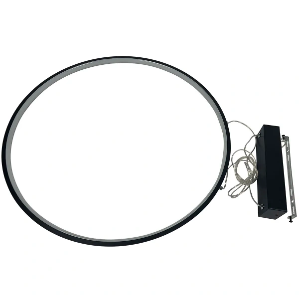 Lampa wisząca Mirror S czarna LED 35W 3000K IP44