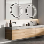 Lampa wisząca Mirror S czarna LED 35W 3000K IP44