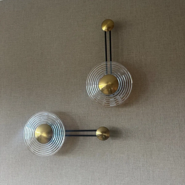 Kinkiet Bell transparentny LED CCT