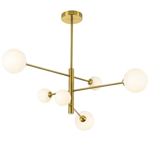 Lampa wisząca Dorado 6 złota 6xG9