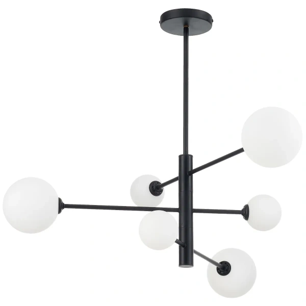 Lampa wisząca Dorado 6 czarna 6xG9