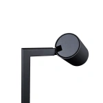Lampa biurkowa Snow czarna 1xGU10