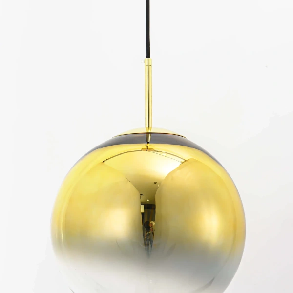 Lampa wisząca Palla duża złota 1xE27