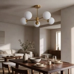 Lampa wisząca Roma 5 złota 5xE14
