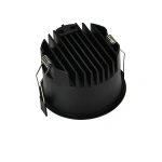 Oczko podtynkowe Zyra czarne LED 10W CCT