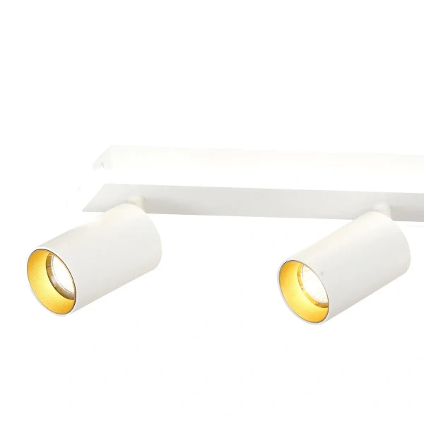 Plafon Parma 70 cm biały 4xGU10 + LED 20W CCT