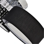 Plafon Gambela czarno-srebrny 3xE27 + LED