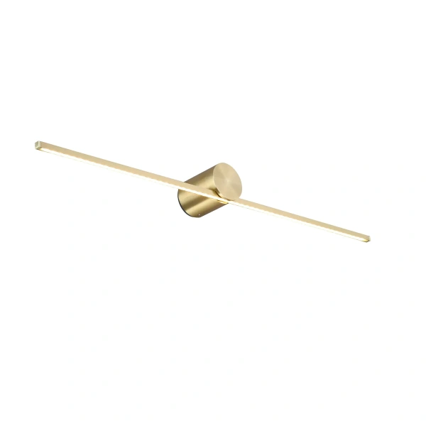 Kinkiet Modern Slim 60 cm złoty LED 3000K IP44