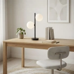 Lampa stołowa Dorado czarna 2xG9