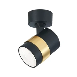 Spot sufitowy Anillo 1 czarny 1xGU10