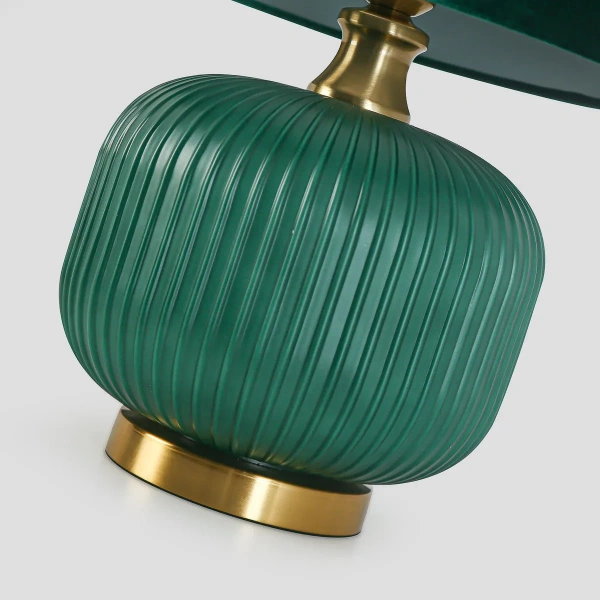 Lampa stołowa Tamiza 48 cm zielona 1xE27
