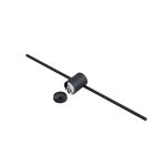 Kinkiet Modern Slim 60 cm czarny LED 3000K IP44