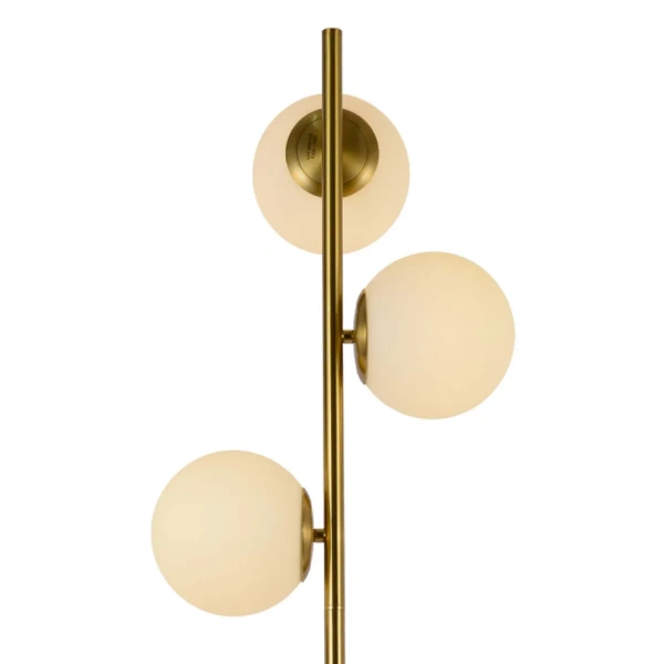 Lampa podłogowa Dorado złota 3xE14