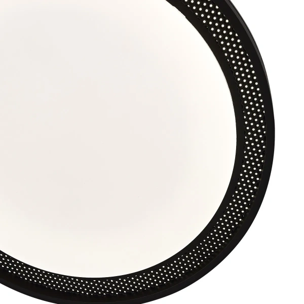 Plafon Ronda 40 cm czarny LED 25W CCT