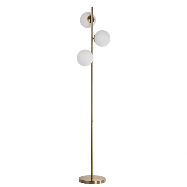 Lampa podłogowa Dorado złota 3xE14