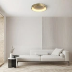 Plafon Georgia 60 cm złoty LED CCT