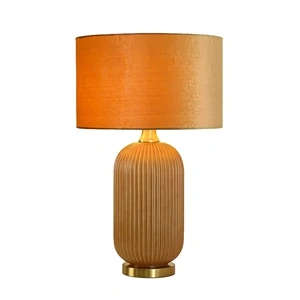 Lampa stołowa Tamiza 65 cm złota 1xE27
