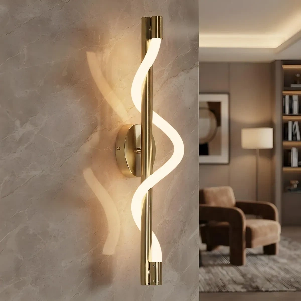 Kinkiet Meleca złoty LED 12W CCT