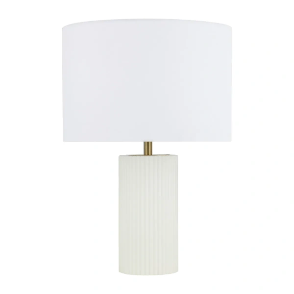 Lampa stołowa Tokio biała 1xE27