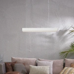 Lampa wisząca Mira M biała LED 32W CCT