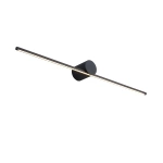 Kinkiet Modern Slim 60 cm czarny LED 3000K IP44