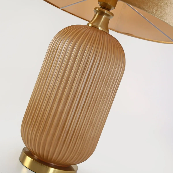 Lampa stołowa Tamiza 65 cm złota 1xE27