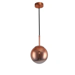 Lampa wisząca Palla mała miedziana 1xE14