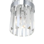 Lampa wisząca Vetro listwa chromowana 2xE14