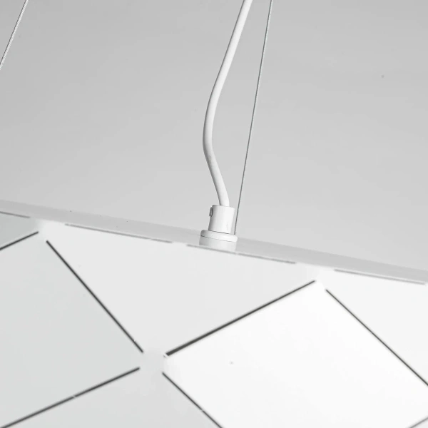 Lampa wisząca Reus biała 3xE27