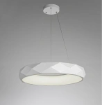 Lampa wisząca Reus biała LED 4000K