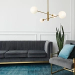 Lampa wisząca Dorado 4 złota 4xG9
