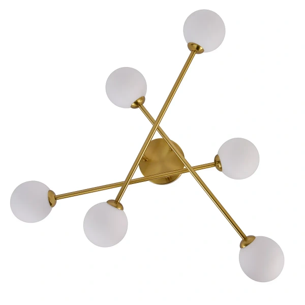 Lampa sufitowa Dorado 6 złota 6xG9