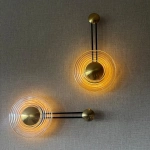 Kinkiet Bell transparentny LED CCT