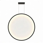 Lampa wisząca Mirror L czarna LED 47W CCT IP44