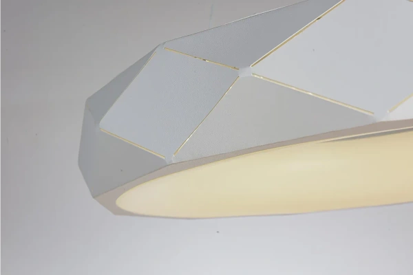 Lampa wisząca Reus biała LED 4000K