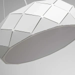 Lampa wisząca Reus biała 3xE27