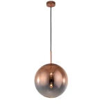 Lampa wisząca Palla duża miedziana 1xE27