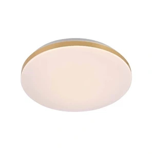 Plafon Babilon okrągły 33 cm złoto-biały LED 4000K