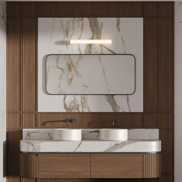 Kinkiet Linea 61 cm chromowany LED CCT