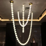 Lampa wisząca Dorado Rope 2 m złota LED CCT