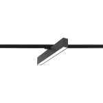 Reflektor szynowy 1F Moon czarny LED 4000K
