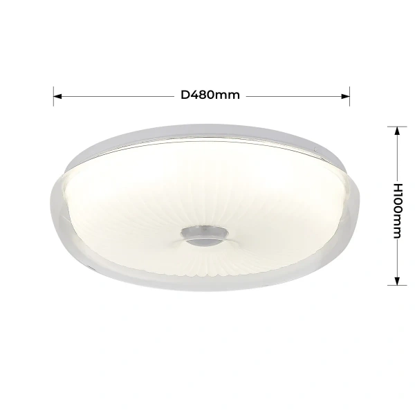 Plafon Luniq 50 biały LED 35W CCT