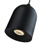 Lampa wisząca Nilo czarna 1xGU10